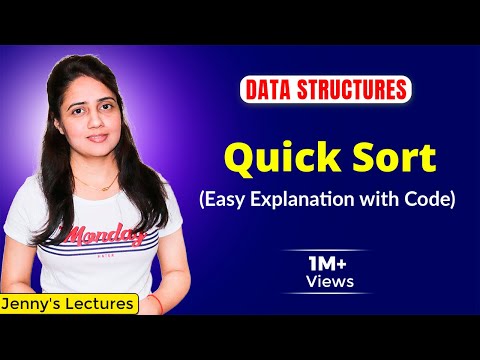7.6 Quick Sort in Data Structure | Sorting Algorithm | DSA Full Course