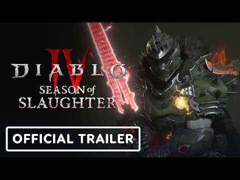 Diablo 4 - Official Season of Slaughter Gameplay Trailer