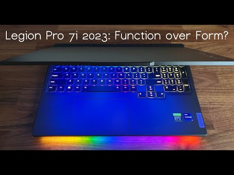 Lenovo Legion Pro 7i 13900HX/4080: Function Over Form?