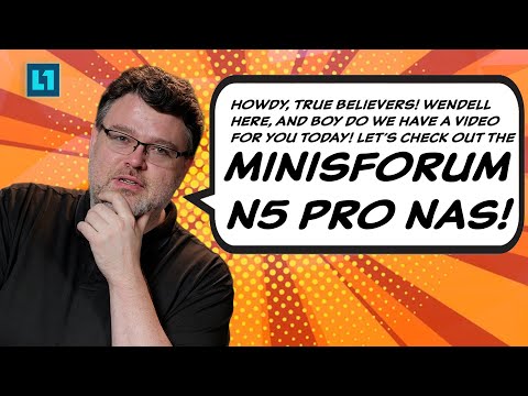 Checking Out The Minisforum N5 Pro NAS: Excelsior!