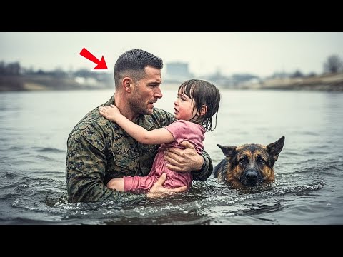 A U.S. Marine And His K9 Saved A Drowning Girl—Unaware She Was A Once-In-A-Generation Genius