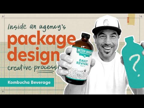Kombucha Beverage  |  Inside an Agency’s Packaging Design Process  |  Art Center
