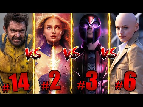 Who's the Most Powerful Mutant in the MCU? | Ranking Each X-Men From Weakest to Strongest!