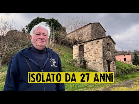 Vivere da solo in un borgo fantasma, isolato nel bosco