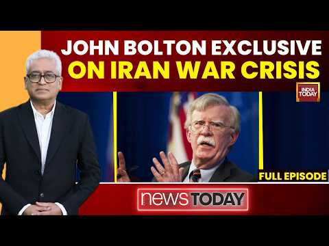 John Bolton: 'This Regime Cannot Defend Itself' On Iran War | Rajdeep Sardesai | US-Iran War