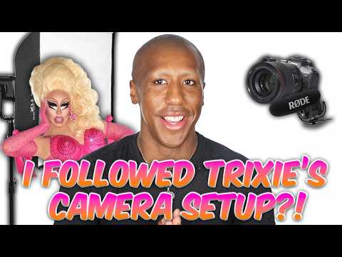 I FOLLOWED TRIXIE MATTEL'S CAMERA SETUP?! | Kori King