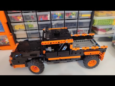 Обзор на пикап из деталей #legotechnic 