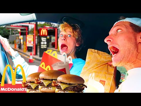 HE GOT CAR LICENSE AND WENT TO THE DRIVE THRU (shocking)