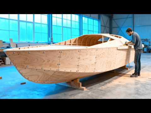 Man Turns Abandoned Boat into Full-Size Yacht | Complete Build by @Thánh Chế - Mr Hồ