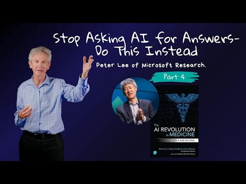 How AI Can Help You Without Replacing You - Insights from Peter Lee of Microsoft Research