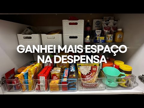 REORGANIZEI TODOS OS ARMÁRIOS DA MINHA COZINHA | Explicando a organização | #crisribeirotv #cozinha