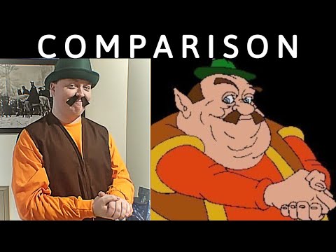 Morshu VS Morshu In Real Life Comparison.