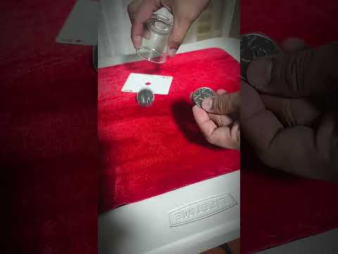 Which coin passes through? #shortvideo #magic #viral #trending