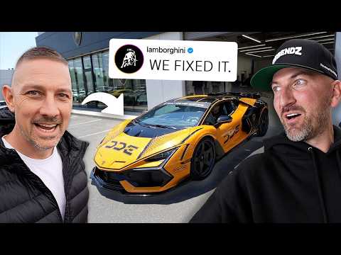WE PICKED UP MY BROKEN LAMBORGHINI IN SWEDEN - THEN THIS HAPPENED!