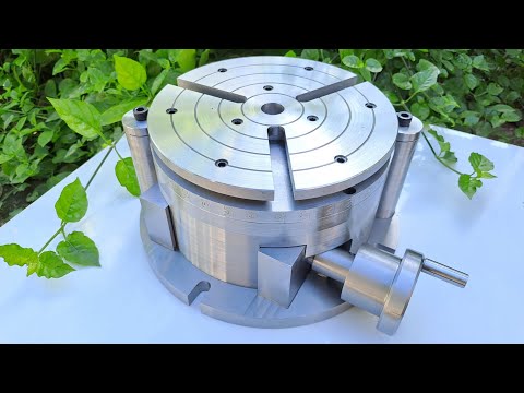 Hướng dẫn chế mâm xoay chia độ cho máy khoan máy phay