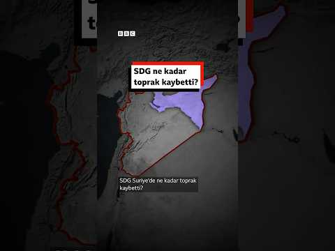 SDG Suriye'de ne kadar toprak kaybetti?