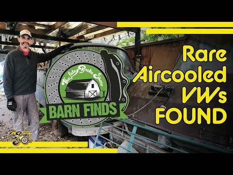 Barn Find of classic Volkswagens (closed VW dealership)