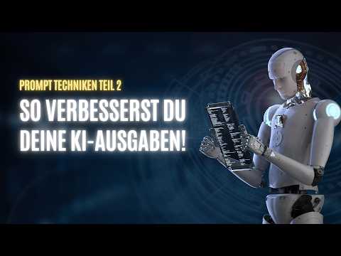 Bessere Ergebnisse bei ChatGPT & Co mit diesen Techniken - Grundkurs Prompt Engineering Teil 2: