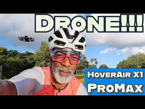 HoverAir X1 Pro Max. Can a Drone Keep Up With Cyclists?