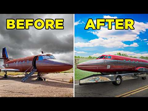 FULL BUILD: Rebuilding Elvis Presleys Abandoned Private Jet