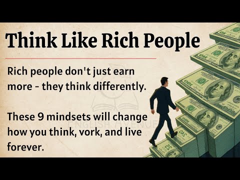 Think Like Rich People 🤔 || Change Your Mindset - Change Your Life || Improve Your English Fluency ✅