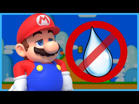 I tried beating Super Mario World WITHOUT TOUCHING WATER!