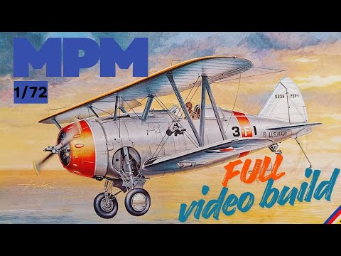 Building the F3F-1 from MPM in 1/72 scale