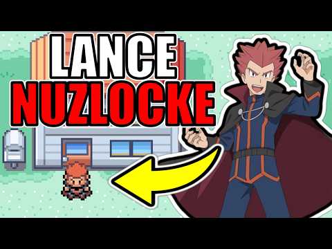 Can Lance beat Pokémon Fire Red as a Hardcore Nuzlocke?