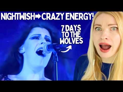 I Was NOT Ready for This NIGHTWISH Song | 7 Days to the Wolves Vocal Coach Reaction
