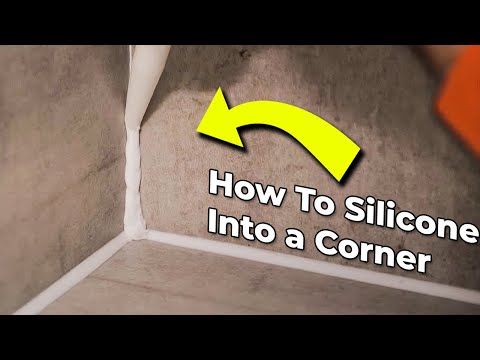 How To Silicone Into Corners In 10 Minutes