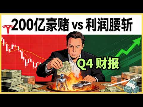 净利润腰斩，却要烧掉200亿？马斯克这场豪赌的真正底牌