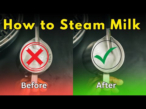 Milk Steaming for Beginners: The ONE Technique for Perfect Microfoam (Vortex Method)