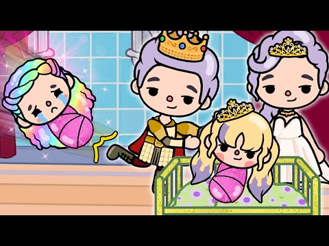 Beauty Princess Swap with Poor Girl | Toca Life Story | Toca Boca