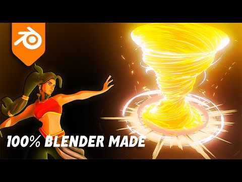 How to create a stylized tornado in Blender - VFX Tutorial