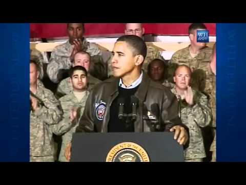 President Obama Speaks to Troops in Afghanistan
