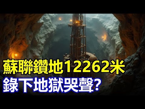 鑽地12262米，錄下地獄哭聲？科學家聽後崩潰辭職！真相被封鎖30年… #科拉超深鑽孔 #地獄之聲 #空心地球 #未解之謎