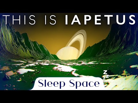 How Iapetus Is Currently Crashing Into Saturn's Rings | Astrum Sleep Space