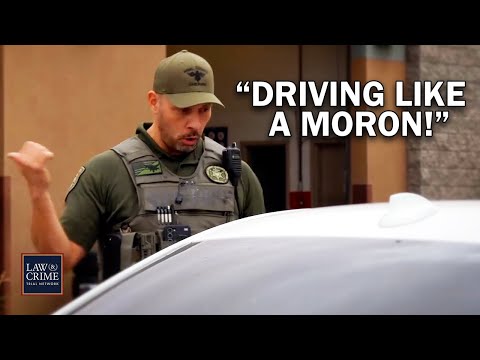 'Driving Like a Moron!': AZ Deputy Catches a Man Driving at Criminal Speeds