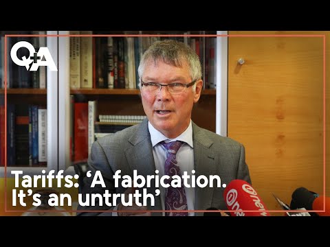 Trump's tariffs — David Parker on how NZ should hit back | Q+A 2025