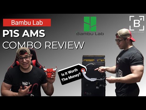Bambu Lab P1S AMS Combo Review- Complete 3D Printer Unboxing, Setup, Full Test & First Print!