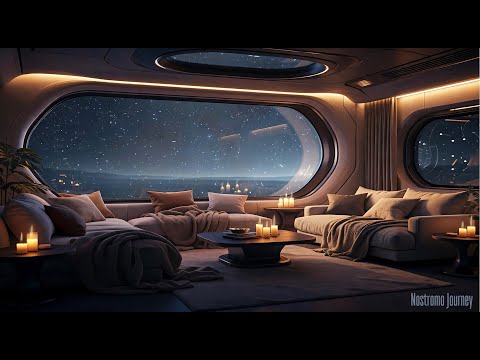 Nostromo Cabin Ambience | Deep Space Cosmic Sounds | Relax & Sleep | 4K