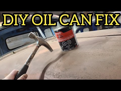 Easily Repair Oil Canning On Classic Cars and Trucks