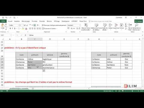 Excel - 3 Avancé - Cours Valeur exacte problématiques courantes