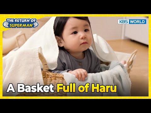 Haru Shooting for a Commercial🎥 [The Return of Superman:Ep.598-5] | KBS WORLD TV 251207