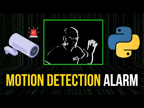 Motion Detection Alarm System in Python
