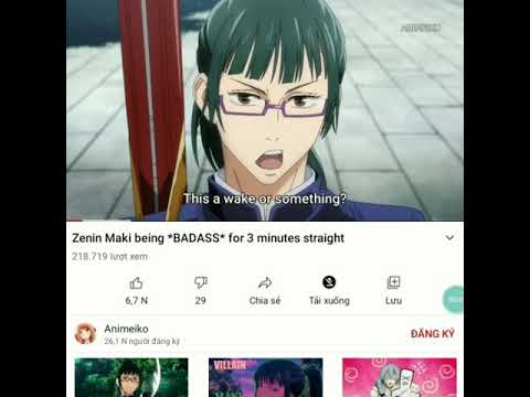 What if Maki Zenin's voice is Hanji Zoe's voice?