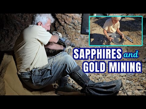 SAPPHIRES and GOLD Mining ⛏️💎