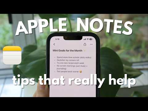 10 Apple Notes Tricks That Changed the Way I Take Notes ✏️ ✅