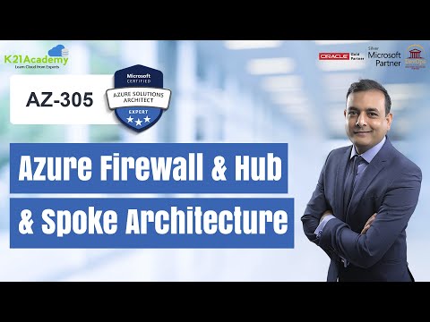 Azure Firewall & Hub | Create Hub-Spoke Network | AZ-305 | K21Academy