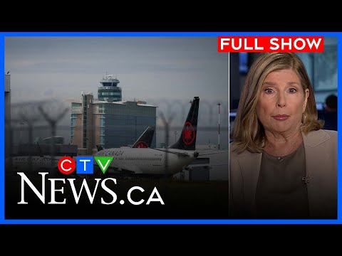 Air Canada cancels flights through Tuesday afternoon  | CTV National News at 5:30 for Aug 18, 2025